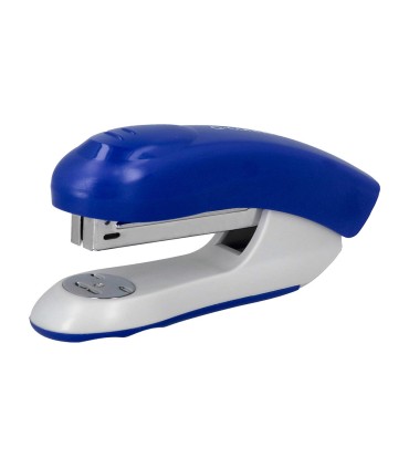 Grapadora q connect kf14205 plastico abs azul capacidad 20 hojas