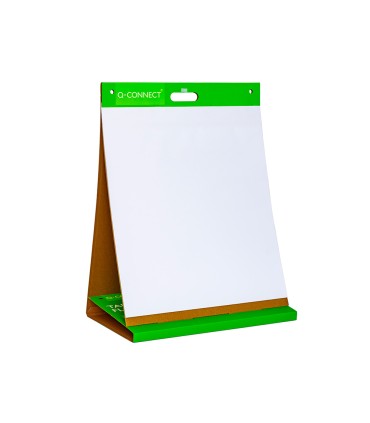 Bloc congreso q connect liso autoadhesivo sobremesa 508x584 mm 20 hojas papel blanco de 75g m2 fsc