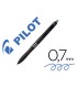 Boligrafo pilot frixion ball plus borrable 07 mm punta media azul