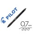 Boligrafo pilot frixion ball plus borrable 07 mm punta media negro