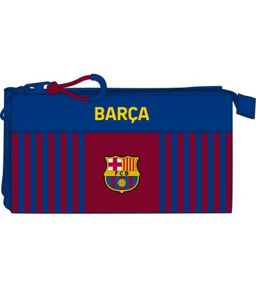 Bolso escolar safta fc barcelona 1 equipacion 21 22 portatodo triple 220x30x120 mm