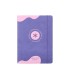 Agenda escolar antartik 25 26 encuadernada ggo simil piel morado semana vista a5 bilingue papel fsc 80 gr