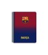 Cuaderno espiral safta cuarto 80 h 60 gr cuadro 4 mm tapa extradura fc barcelona 1 equipacion 20 21