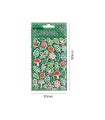 Pegatinas liderpapel flores vintage de papel 190x100 mm en blister