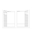Agenda escolar antartik curso 25-26 basic color 1 dia pagina din a5 bilingue papel fsc 80 gr