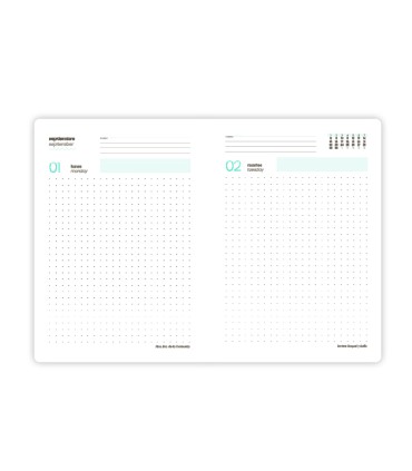 Agenda escolar liderpapel 25 26 espiral 2000 s random morado dia pagina a5 bilingue papel fsc 80 gr