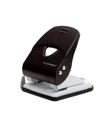 Taladrador q connect kf14221 2 taladros color negro abertura 35 mm capacidad 40 hojas
