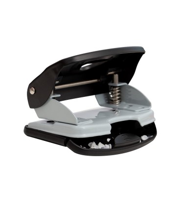 Taladrador q connect kf14221 2 taladros color negro abertura 35 mm capacidad 40 hojas