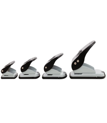 Taladrador q connect kf14221 2 taladros color negro abertura 35 mm capacidad 40 hojas