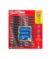 Rotulador sharpie acrilico punta pincel blister de 12 unidades colores surtidos