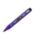 Rotulador liderpapel acrylic base agua todo tipo de superficie punta redonda 3 mm purpura