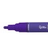 Rotulador liderpapel acrylic base agua todo tipo de superficie punta redonda 3 mm purpura