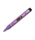 Rotulador liderpapel acrylic base agua todo tipo de superficie punta redonda 3 mm malva