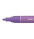 Rotulador liderpapel acrylic base agua todo tipo de superficie punta redonda 3 mm malva