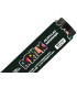 Rotulador liderpapel acrylic base agua todo tipo de superficie punta rectangular 10 mm negro