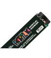 Rotulador liderpapel acrylic base agua todo tipo de superficie punta rectangular 10 mm negro