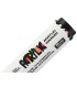 Rotulador liderpapel acrylic base agua todo tipo de superficie punta rectangular 10 mm blanco
