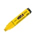 Rotulador liderpapel acrylic base agua todo tipo de superficie punta rectangular 10 mm amarillo