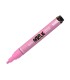 Rotulador liderpapel acrylic base agua todo tipo de superficie punta redonda 3 mm rosa claro