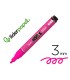 Rotulador liderpapel acrylic base agua todo tipo de superficie punta redonda 3 mm rosa