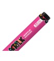 Rotulador liderpapel acrylic base agua todo tipo de superficie punta redonda 3 mm rosa