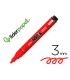 Rotulador liderpapel acrylic base agua todo tipo de superficie punta redonda 3 mm rojo