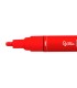 Rotulador liderpapel acrylic base agua todo tipo de superficie punta redonda 3 mm rojo