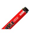 Rotulador liderpapel acrylic base agua todo tipo de superficie punta redonda 3 mm rojo