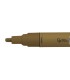 Rotulador liderpapel acrylic base agua todo tipo de superficie punta redonda 3 mm oro