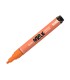 Rotulador liderpapel acrylic base agua todo tipo de superficie punta redonda 3 mm naranja