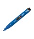 Rotulador liderpapel acrylic base agua todo tipo de superficie punta redonda 3 mm azul