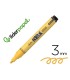 Rotulador liderpapel acrylic base agua todo tipo de superficie punta redonda 3 mm amarillo claro