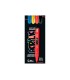 Rotulador liderpapel acrylic base agua todo tipo de superficie punta redonda 3 mm caja de 4 unidades colores