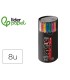 Rotulador liderpapel acrylic base agua todo tipo de superficie punta redonda 3 mm caja de 8 unidades colores