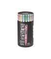 Rotulador liderpapel acrylic base agua todo tipo de superficie punta fina 0,7 mm caja de 8 unidades colores