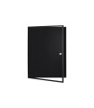 Vitrina de anuncios bi-office new gen magnetica acero lacado 9xa4 para interior color negro