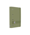 Carpeta 4 anillas oxford europeanbinder live&go tapa polifoam din a4 + recambio 120 hojas cuadro 5 mm verde