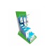 Regleta q connect enchufe multiple expositor de sobremesa con 10 unidades surtidas 680x300x580 mm