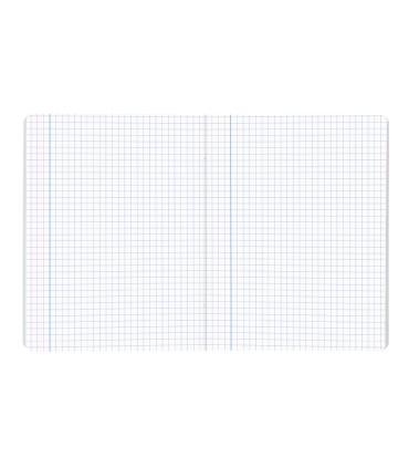 Libreta liderpapel smart a4 48 hojas 75g m2 cuadro 5mm con margen colores surtidos
