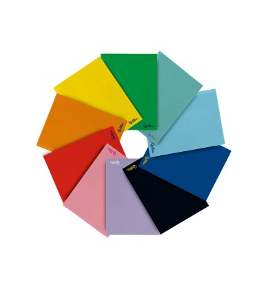 Libreta liderpapel smart a4 48 hojas 75g m2 cuadro 4mm con margen colores surtidos
