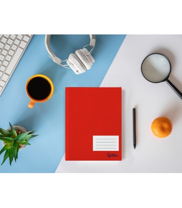 Libreta liderpapel smart a5 plus 48 hojas 75g m2 cuadro 5mm con margen colores surtido