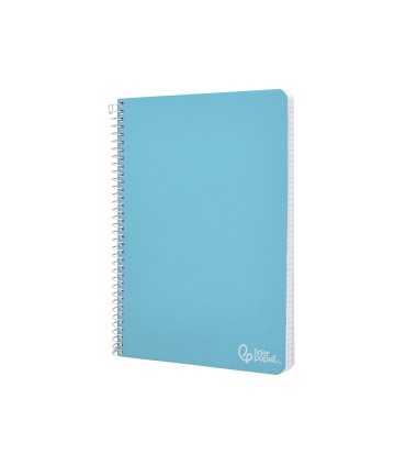 Cuaderno espiral liderpapel din a4 witty tapa dura 80h 90gr rayado nº46 colores surtidos