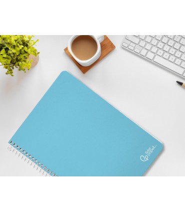 Cuaderno espiral liderpapel din a4 witty tapa dura 80h 90gr rayado nº46 colores surtidos
