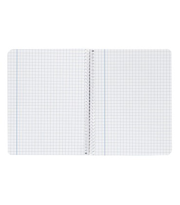 Cuaderno espiral liderpapel din a4 witty tapa dura 80h 90gr cuadro 6mm con margen colores surtidos