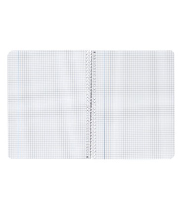 Cuaderno espiral liderpapel din a4 witty tapa dura 80h 90gr cuadro 5mm con margen colores surtidos
