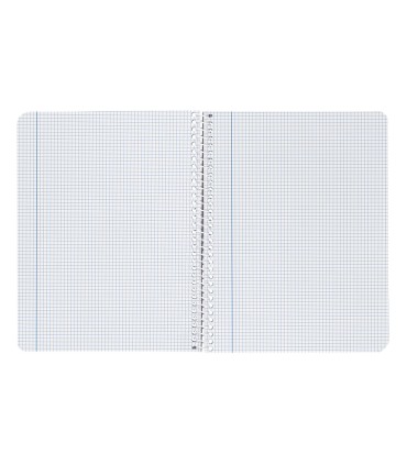 Cuaderno espiral liderpapel din a4 witty tapa dura 80h 90gr cuadro 3mm con margen colores surtidos