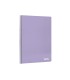 Cuaderno espiral liderpapel a5 micro smart tapa blanda 80h 75r horizontal 7mm doble margen 6 taladros colores