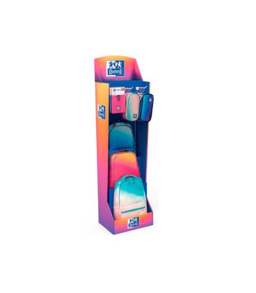 Contenido 1 1 para expositor oxford gradient mochilas estuches portatodos bolsas isotermicas