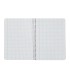 Cuaderno espiral liderpapel din a4 smart tapa blanda 80h 75gr cuadro 4 mm con margen colores surtidos