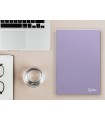 Cuaderno espiral liderpapel din a4 smart tapa blanda 80h 75gr cuadro 4 mm con margen colores surtidos
